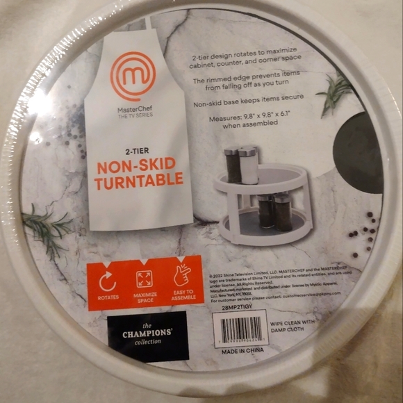 Master chef 2 tier rotation shelf - Picture 1 of 6
